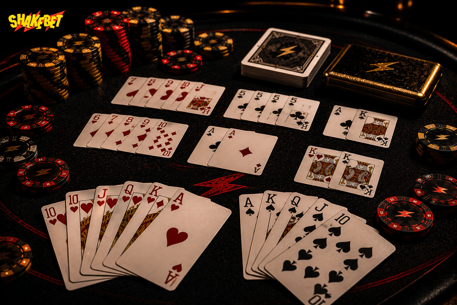 Cards and Hand Vocabulary