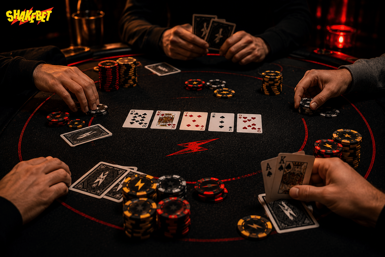 During a Hand