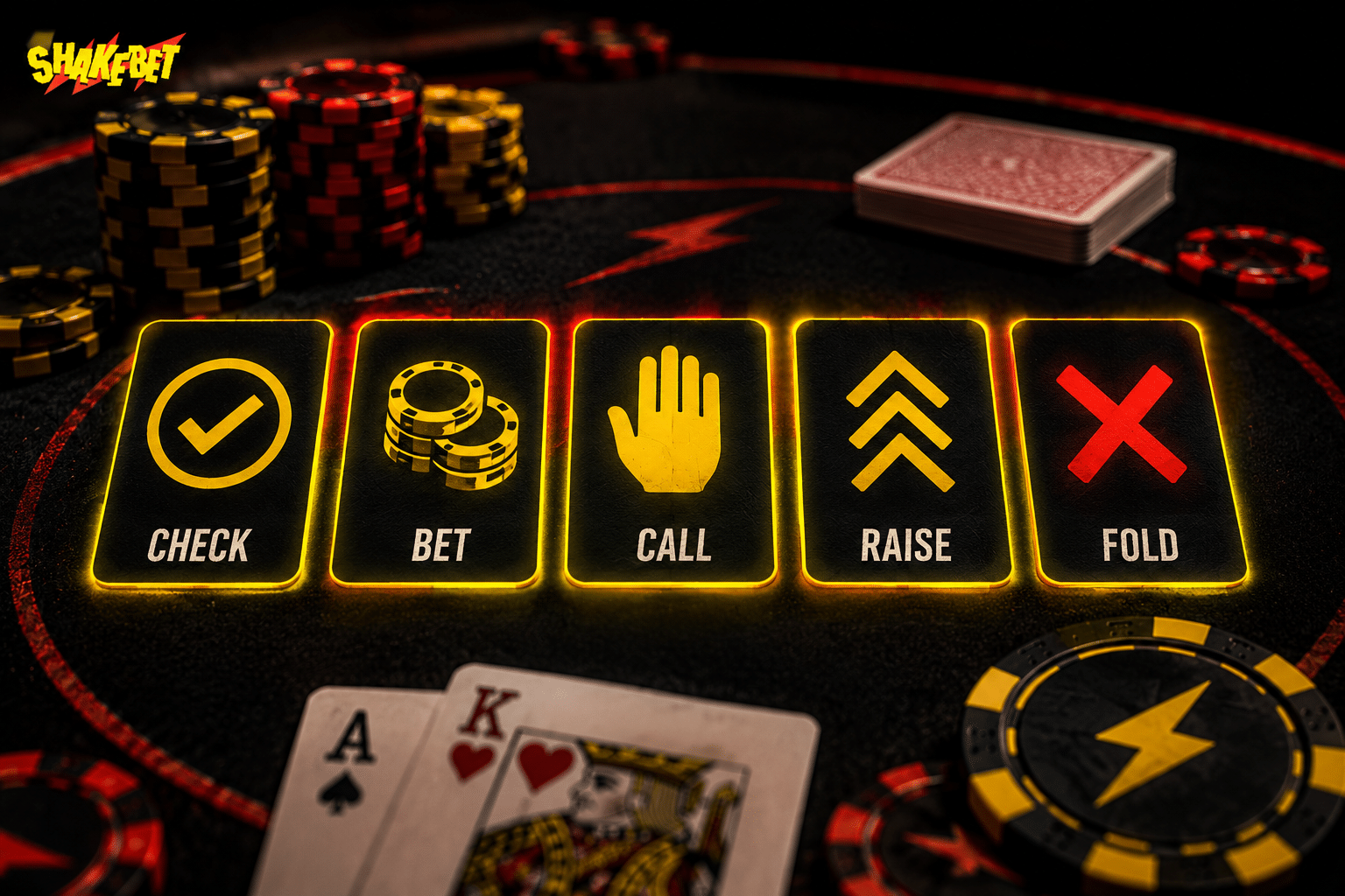 The Five Betting Actions